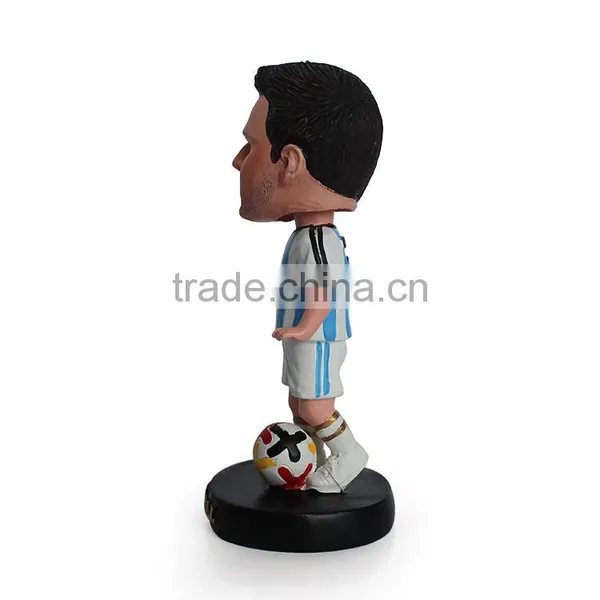 Resin Sport Player Messi Bobble Head photo-3