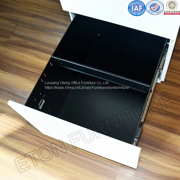 Steel Office Filing Base Cabinet With 3 Deep Drawers photo-4