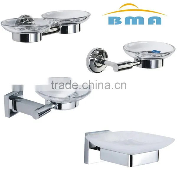 Bathtub Wall Mounted Stainless Steel 304 Double Soap Dish photo-3
