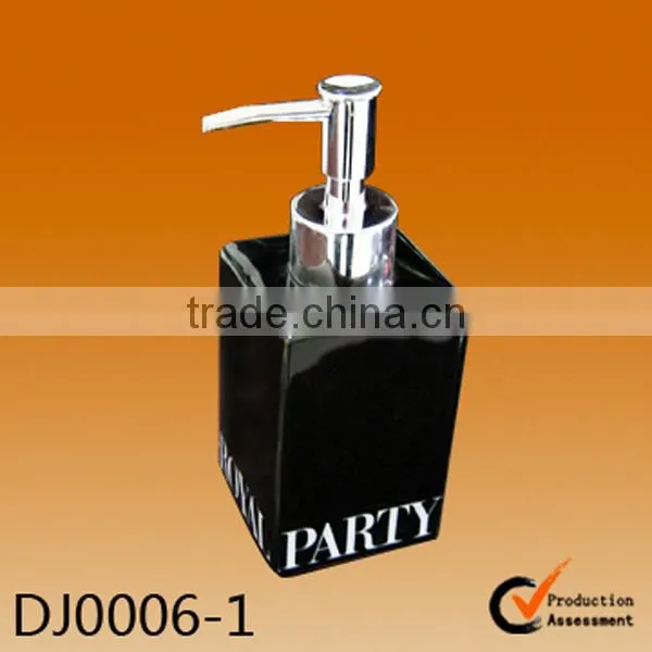 Factory Custom Design Ceramic Shampoo Liquid Bottle With Pump Sprayer photo-5
