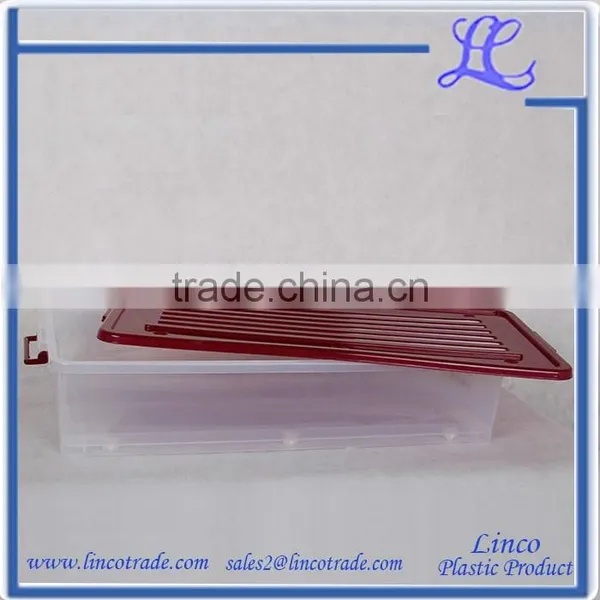 Durable Plastic Storage Box With Lock And Wheel photo-3