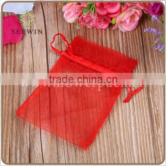 Cheap Printed Organza Bag Small Organza Gift Bags Wholesale photo-3