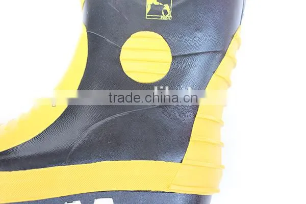 Firefighter Safety Rubber Shoes Steel Toe Fire Retardant Security Fireman Foot Protected Boots photo-6