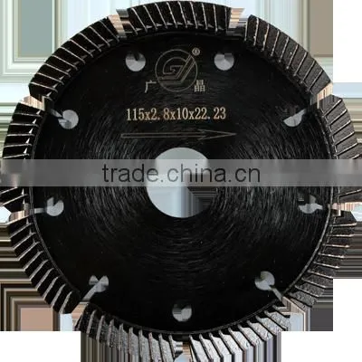 Guangjing Gold Turbo Blade Free Samples Circular Saw Blade 115mm photo-3