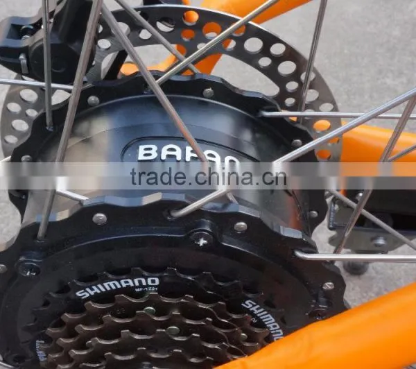 26inch 350W Bafang Brushless Hub Motor no Foldable Electric Snowmobile Electric Fat Tire Bike photo-6
