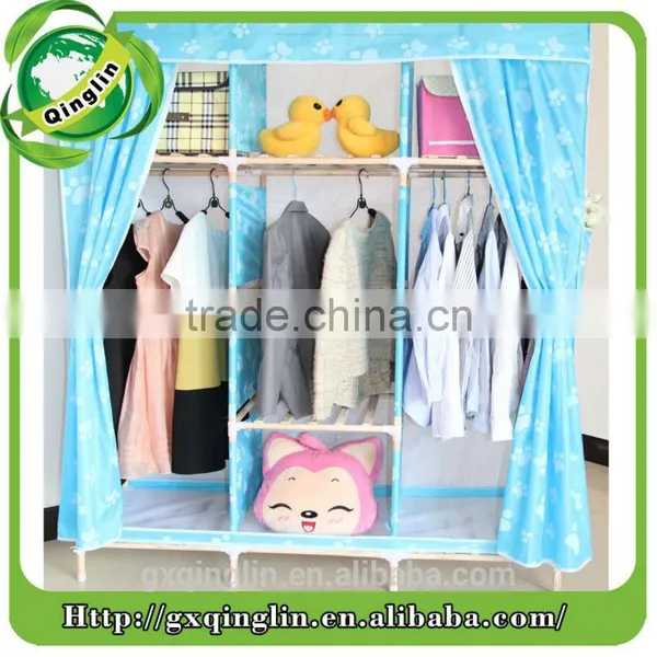 Wholesale Easy Clean Eco-friendly Cheap Cartoon Wardrobe photo-2