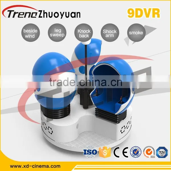2017 High Profit Egg Vr Cinema, Amusement Park 9D Vr Cinema Simulator 9D Egg Vr Cinema Game Machine Best Price photo-6