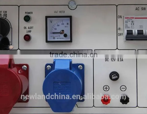 8.5kw 2 Cylider/2V86F Engine,220V380V Diesel Silent Generator With Electric Start photo-5