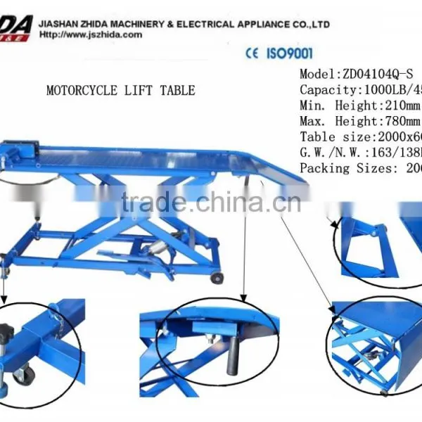 450kg Motorcyclelift Table With Air Pump photo-6