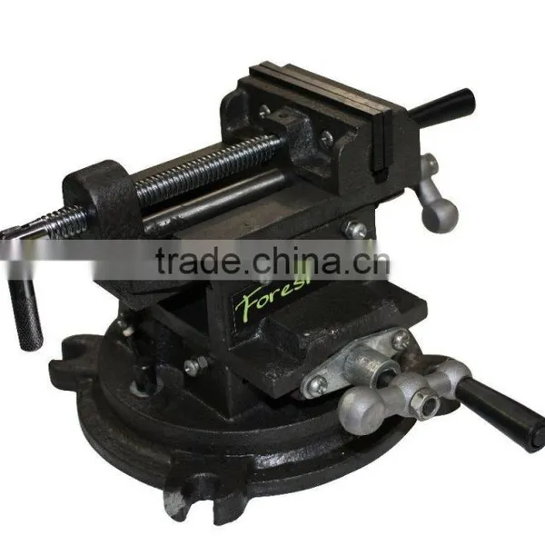 4" Cross Slide Vice With Swivel Base photo-2