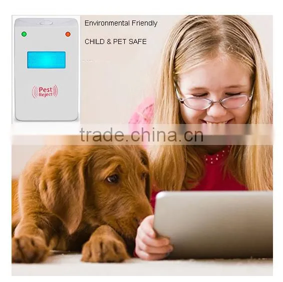 Amazon Hotsale Style Pest Repeller (Ultrasonic + Electromagnetic + Nightlight) photo-3