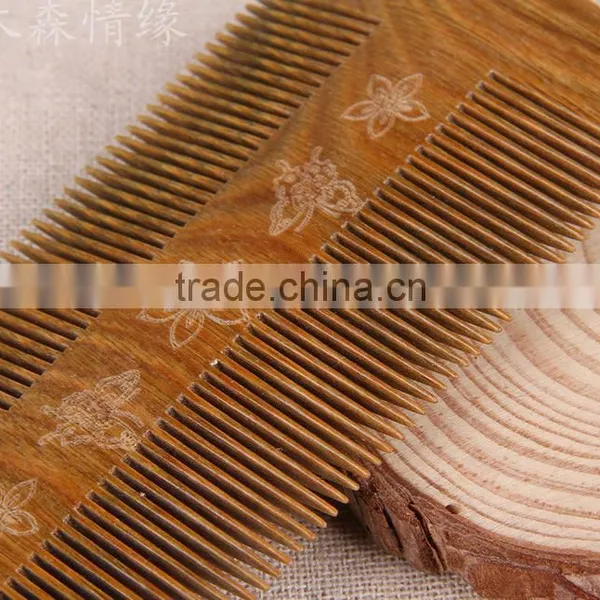 Both Sides of Wooden Comb;comb photo-4