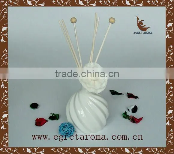 Family Decorative With Rattan Sticks Ceramic Aroma Diffuser photo-3