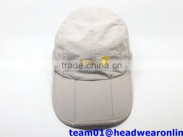 2015 Nylon Hot Selling Waterproof Folding Cap Baseball Cap photo-3