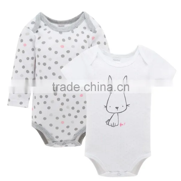 2017 New Fashion Girl Rompers Jumpsuit 100% Cotton Animal Baby Girl Clothes For Winter+Summer photo-2