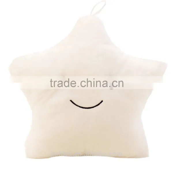 OEM Funny Cute Smiley Star Embroiered Pillow photo-3