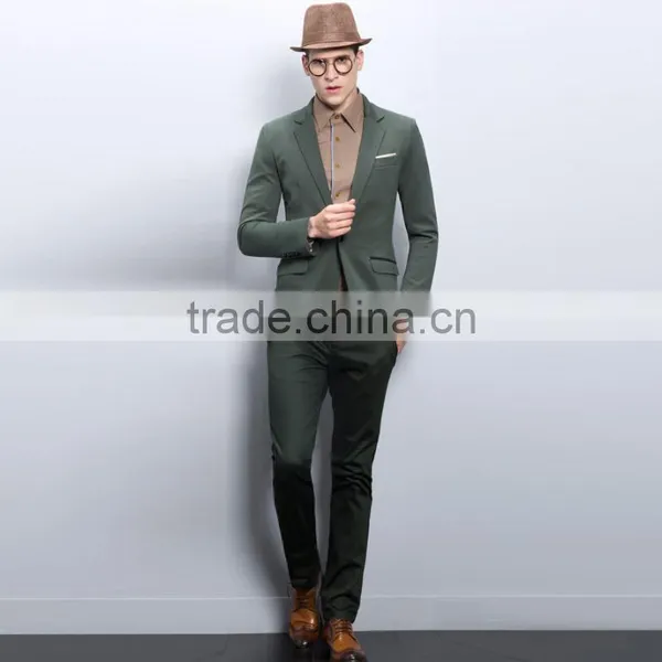 New Design Two Piece Suit Wholesale Italian Men Suits photo-2