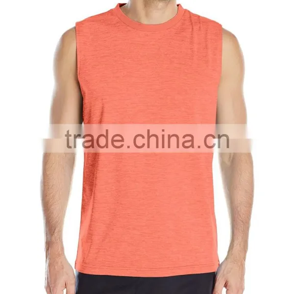 Men's Soft Lightweight Sport Sleeveless T-shirt photo-3