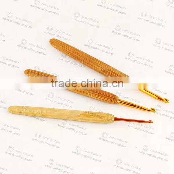 Sewing Accessories Bamboo Handle Crochet Hook Bamboo Crochet Hook photo-5
