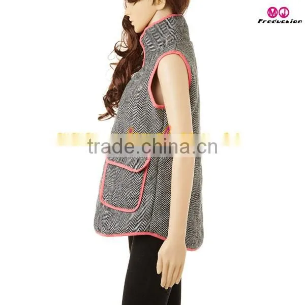 FACTORY Wholesale Woman Quilted Vest photo-3