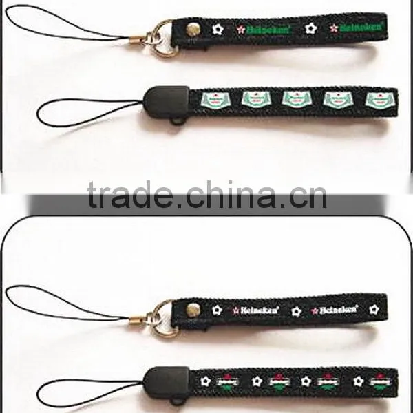 Customized new arrival cell phone sock with cord lanyard