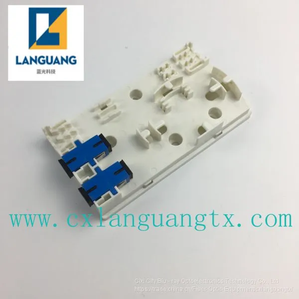 2 CORE SC/APC FTB Wall Mounting Socket Panel Simplex photo-2