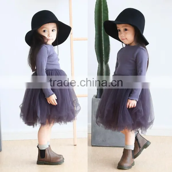 B41004A Children's Long Sleeve Spring Autumn Fairy Dress Kids Fashion Clothes photo-5