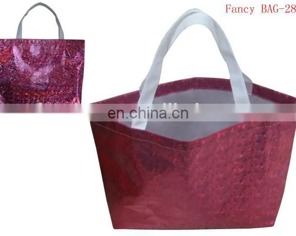 Pink Light Women Non Woven Travel Bag photo-2