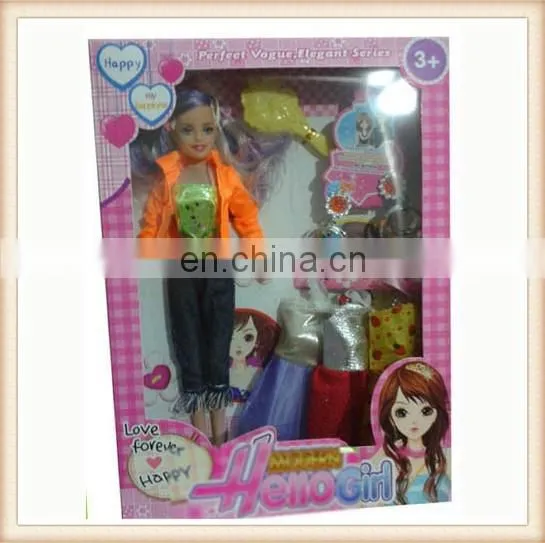 Plastic Beauty Toy Girl Doll