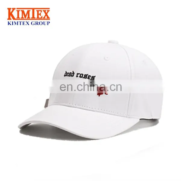 Cheap Fashion Custom Promotional Cotton Black And White Baseball Cap photo-5