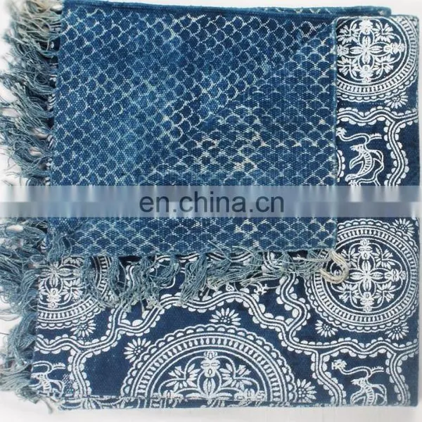 Indian Chindi Dhurrie Handmade Cotton Rugs Carpets Rag Rug photo-3