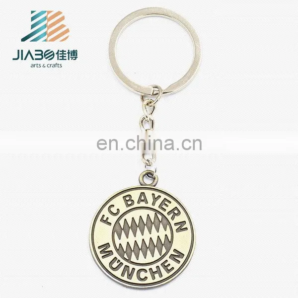 Cheap Metal Fans Souvenir Keychain Europe and the United Football Club LOGO Keychain Basketball Souvenir Gifts photo-2