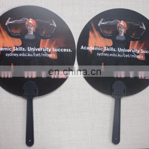 Made in China PP Advertising Plastic Hand Fan photo-6