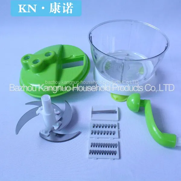 New national food processor Fruit & Vegetable Manual Chopper Masher Mincer