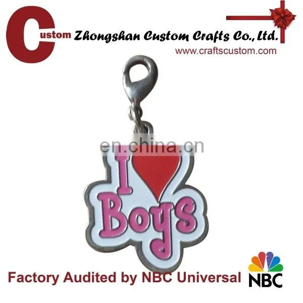 Antique Silver Plated Heart Loving Keychain photo-2