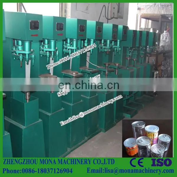 Stainless Steel Semi Automatic Manual Tin Can Sealing Machine For Industry photo-5