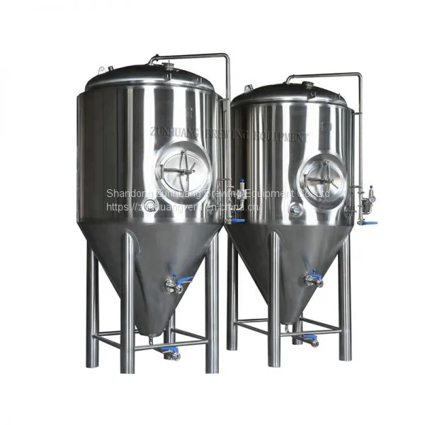 Zunhuang Fermenting System Beer Brewing Equipment Brew Kettles With CE Certificate