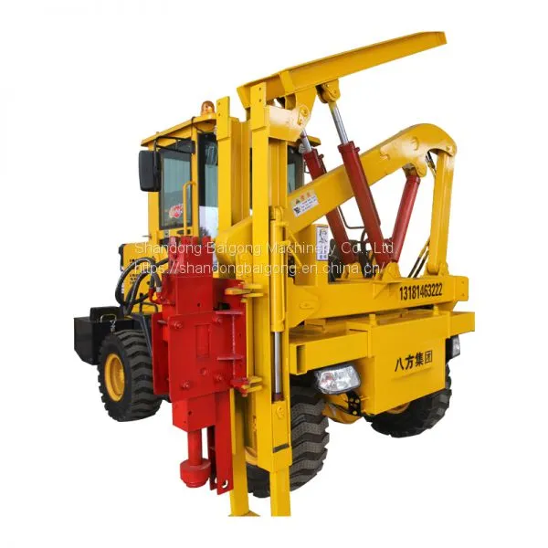 Loader Guardrail Pile Driver photo-5