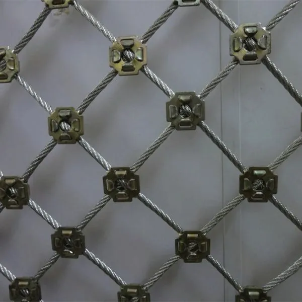 High Tensile Flexible Wire Rope Net For Slope Stabilization Protective Mesh