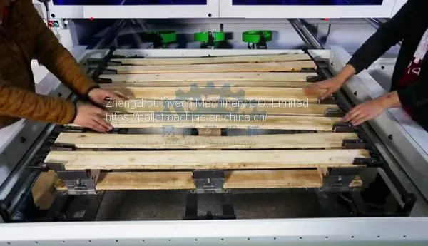 Epal Pallets Nailing Line With Stacking System photo-2