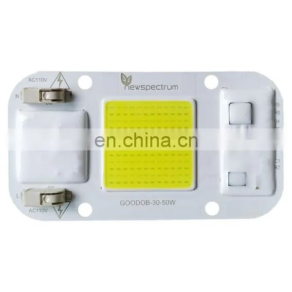 LED Grow COB Chip Full Spectrum White Warm White 50W AC110V Luminous Surface 25MM photo-2