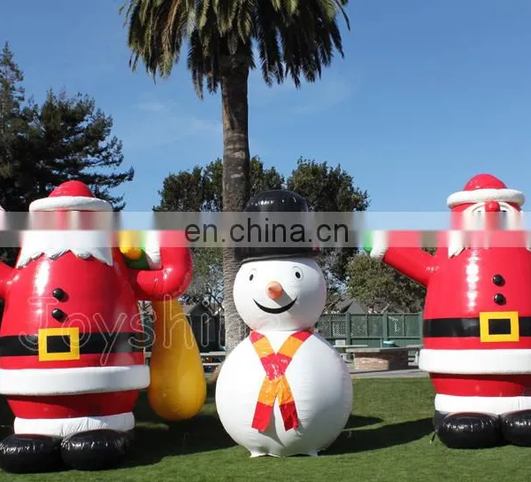 Cheap 20ft Tall Christmas Inflatable Snowman Decoration for Yard Mall photo-2