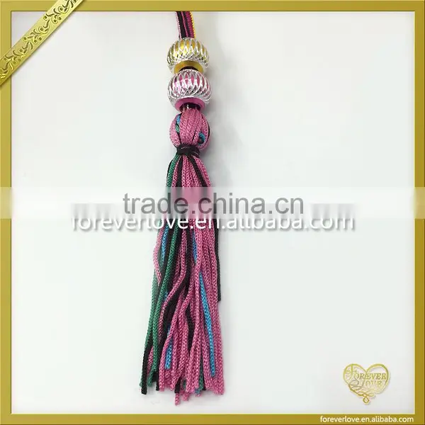 Wholesale Miseed Color Decorative Silk Tassel /Colorful Tassels FT-040 photo-3
