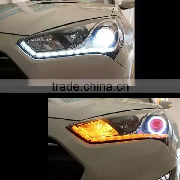 Universal LED Flexible Strip White or White Yellow Dual Color DRL Light photo-6