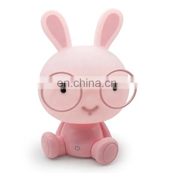 Amazon Top Sale Bunny Rabbit Night Lamp Kids Night Lamp Smart Touch Led Night Light for Kid photo-3