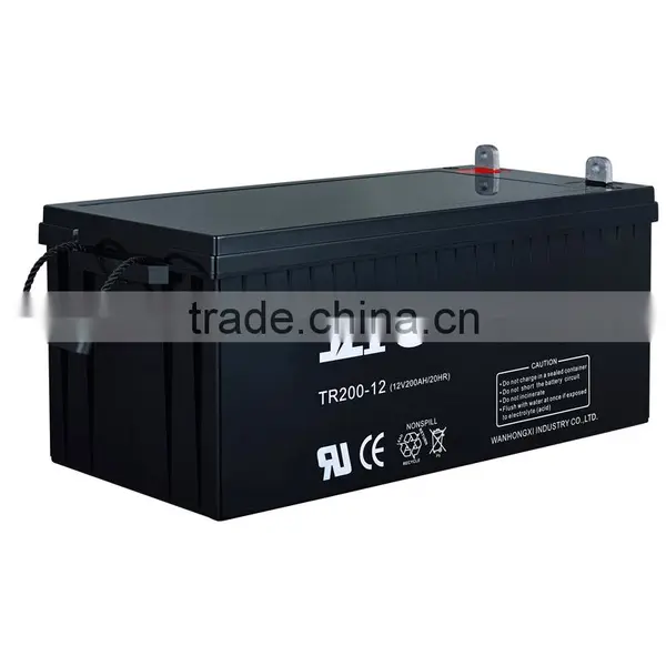 12v Voltage 200Ah UPS Battery 12V200AH Deep Cycle Battery