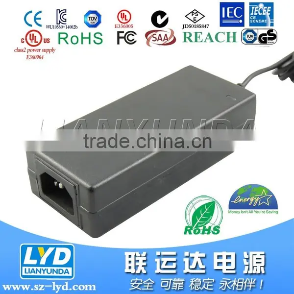 Factory Outlet Input 100~240V Power Adapter 48V(1A~5A) Power Adapter With UL Certification for Purifier Supply