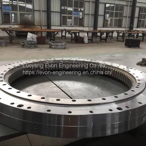 Internal Gear Tooth Quenched Single Row Contact Ball Slewing Ring Bearing 013.45.1400