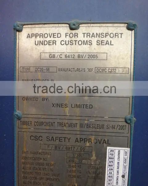20ft Used Container International Standard With High Quality photo-5