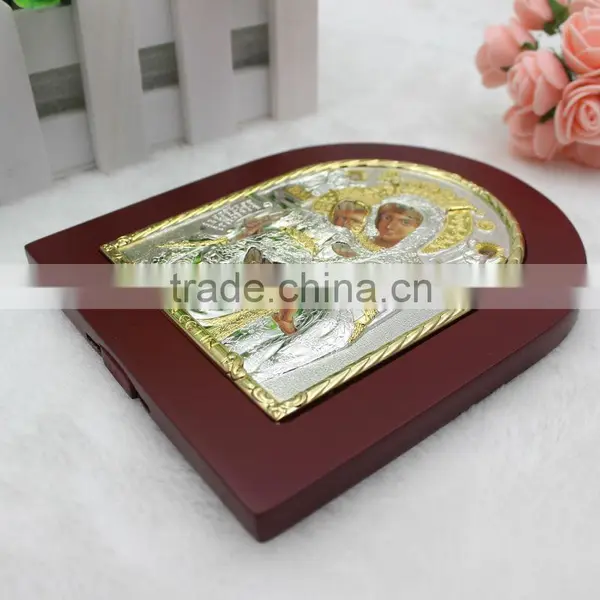 Virgin Mary Silver Icon photo-3